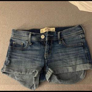 hollister jean shorts